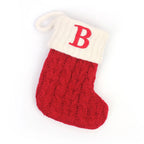 Chaussette de Noël à Suspendre avec Initiale