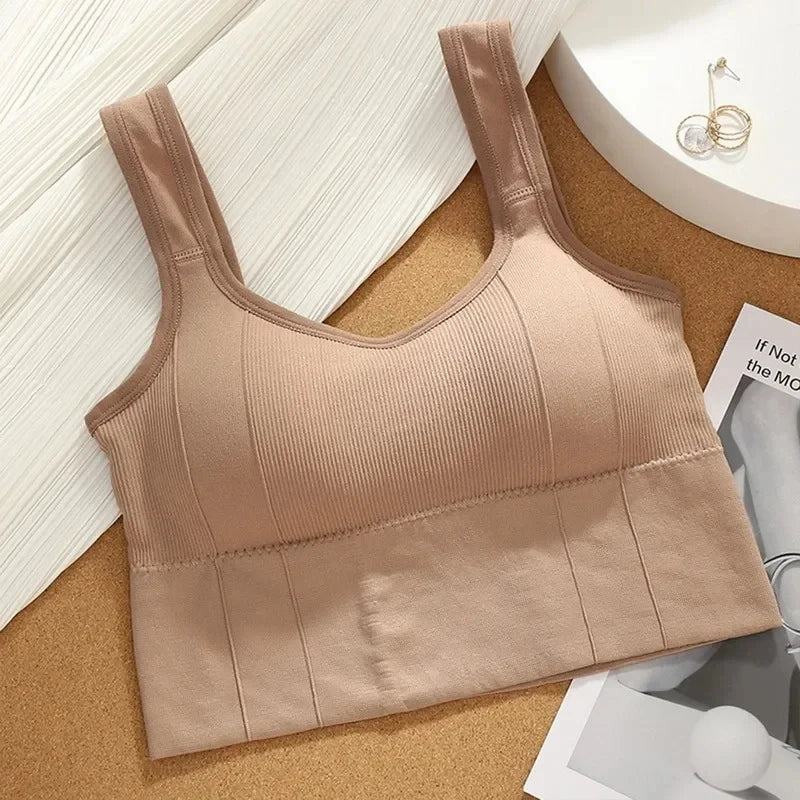Brassière de Sport Sans Couture Maintien Optimal