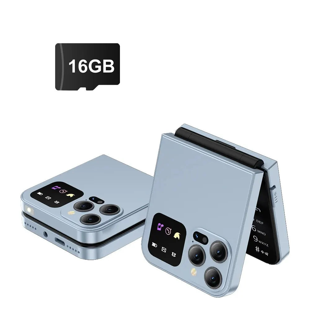 Téléphone Portable Pliable Servo A50 pro Flip - Dual Sim & Flash