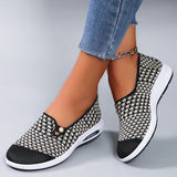 Chaussures Plates Femme Tissu Aéré – Grand Confort