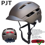 Casque Vélo avec Feu Arrière LED Rechargeable