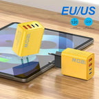 Chargeur FLASH Rapide 3.0 4 Ports - 2 USB + 2 Type-C