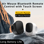 Télécommande Anneau avec Pavé Tactile – Clicker Automatique et Défilement Continu pour Écran