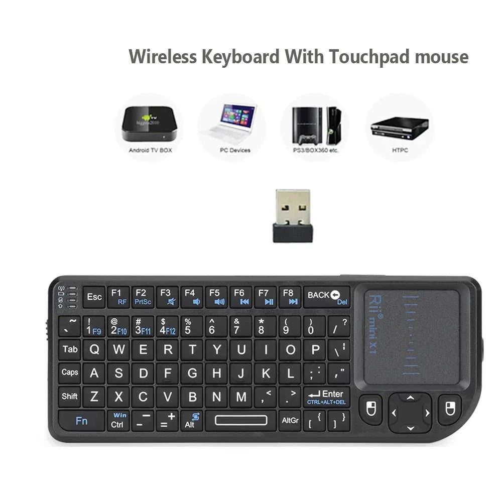 Mini clavier sans-fil avec PAD tactile intégré