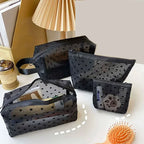 Ensemble de 5 Trousses de toilettes - Little Heart