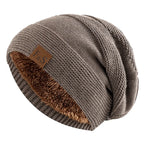 Bonnet décontracté doublé de fourrure - Modèle Mixte