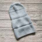 Bonnet épais en fourrure de lapin