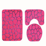 Set de 3 Tapis de Bain Ultra Doux & Antidérapants