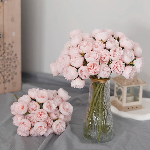 Bouquet Pivoines Fleurs artificielles