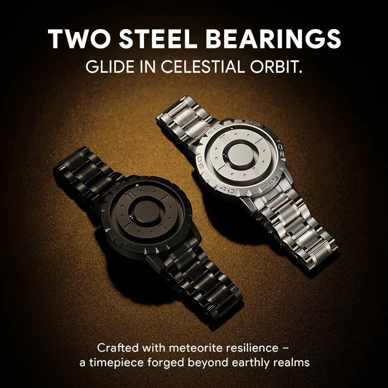 Montre Design TIMELESS avec Billes Magnétiques
