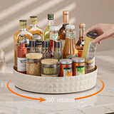 Plateau Tournant 360° Antidérapant – Cuisine & Salle de Bain