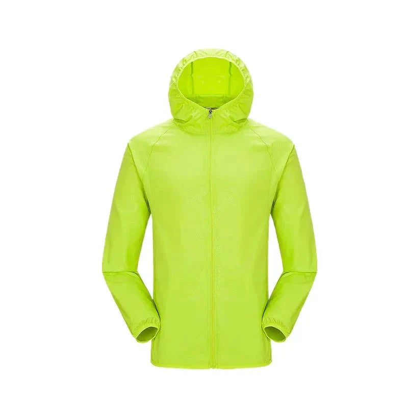 Unisex lightweight and ultra-breathable waterproof jacket