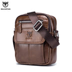 Sac bandouillère multipoche en Cuir véritable pour Hommes