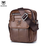 Sac bandouillère multipoche en Cuir véritable pour Hommes