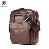 Sac bandouillère multipoche en Cuir véritable pour Hommes