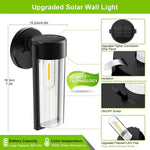 Lanterne Murale Solaire IP65 Automatique - Jardin & Terrasse