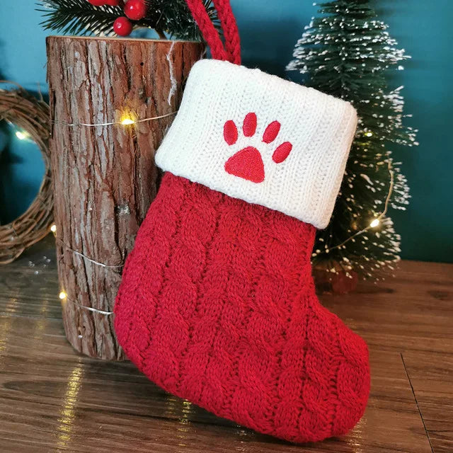 Chaussette de Noël à Suspendre avec Initiale