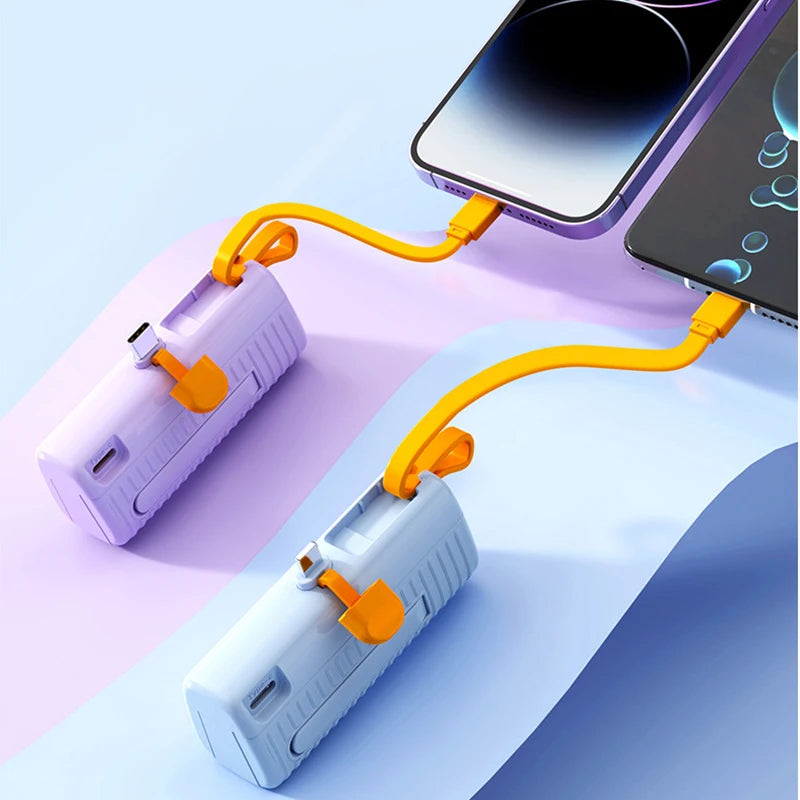 Mini Batterie externe 10000mAh - Apple et USB Type C