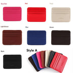 Porte-Cartes FRENCHY en Cuir PU