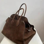 Sac à main grande capacité en Daim