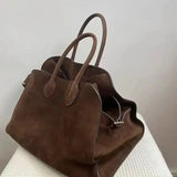 Sac à main grande capacité en Daim