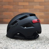 Casque Vélo avec Feu Arrière LED Rechargeable