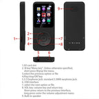Baladeur Multimédia Compact - MP3/MP4 Bluetooth Écran LCD Haute Définition