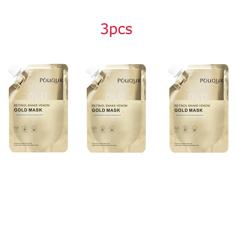 Masque OR 24K Anti-Rides Instantané - 1 ACHETÉ = 1 OFFERT