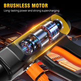 Pistolet Nettoyeur à Pression 6 en 1 Sans fil 21V - Tuyau 5M & Jet à 25cm