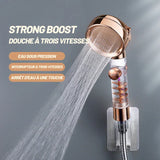 Pommeau de douche Filtrant Turbocompressé 3 Modes
