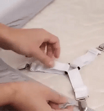 Lot de 4 Attaches Anti Glisse Drap de Dessous