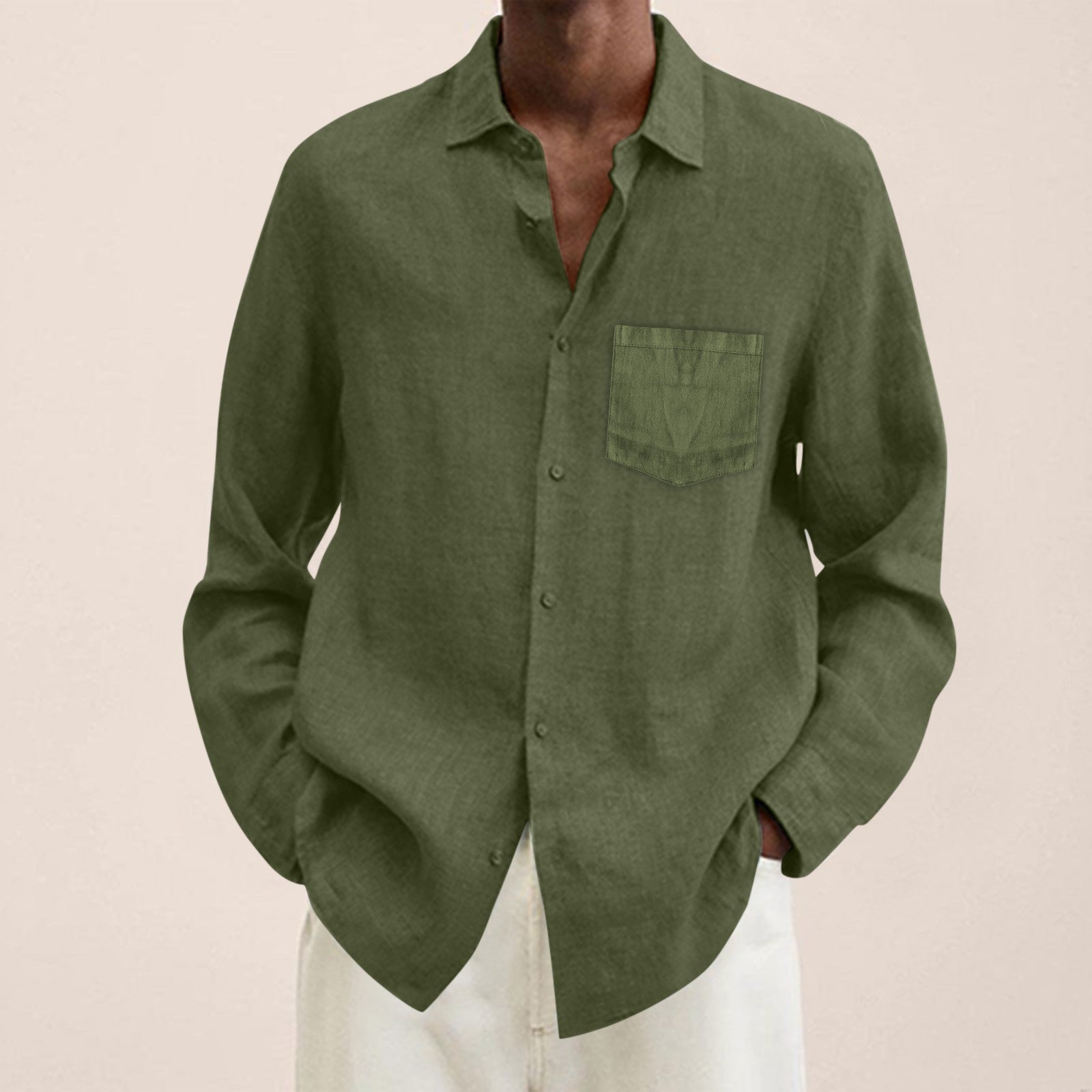 Kaki / M,Kaki / L,Kaki / XL,Kaki / XXL,Kaki / XXXL,Kaki / 4XL,Kaki / S