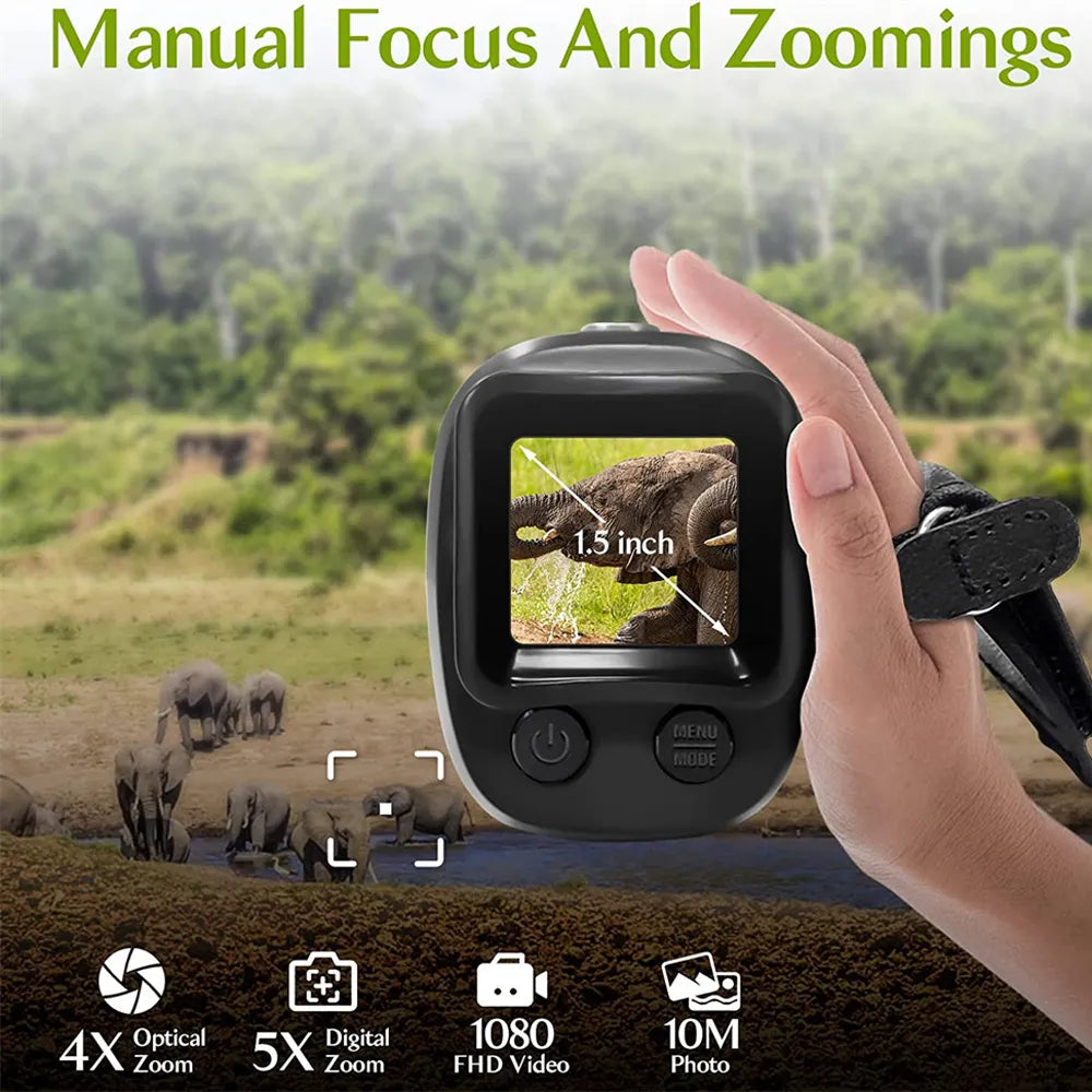 Caméra de chasse monoculaire 4K infrarouge vision nocturne