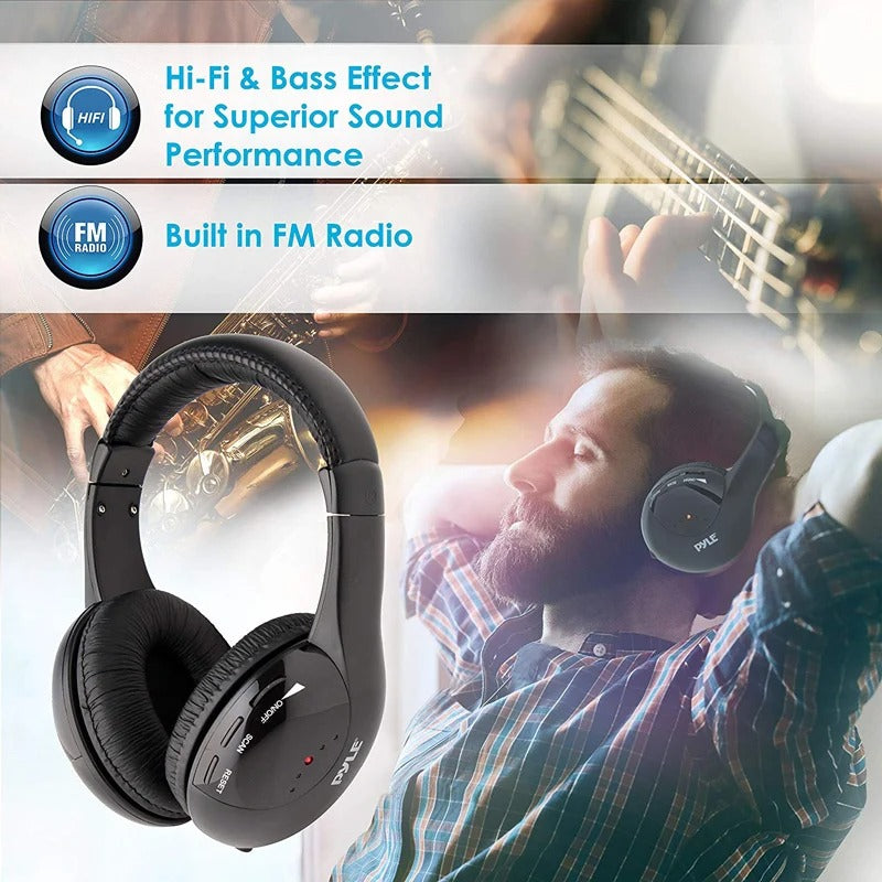 Casque sans fil pour télévision et toute source audio - Livraison offerte