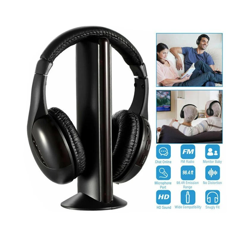 Casque sans fil pour télévision et toute source audio - Livraison offerte