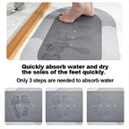Tapis de bain absorbant