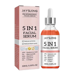 Sérum Visage 5 en 1 : Hyaluronique, Nicotinamide, Vitamine C et E & Collagène