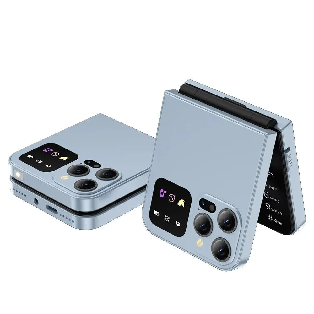 Téléphone Portable Pliable Servo A50 pro Flip - Dual Sim & Flash