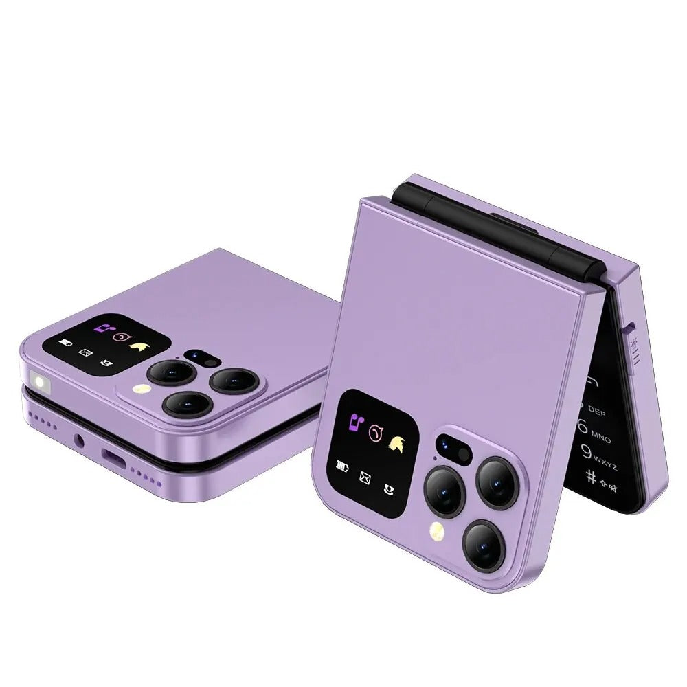 Téléphone Portable Pliable Servo A50 pro Flip - Dual Sim & Flash