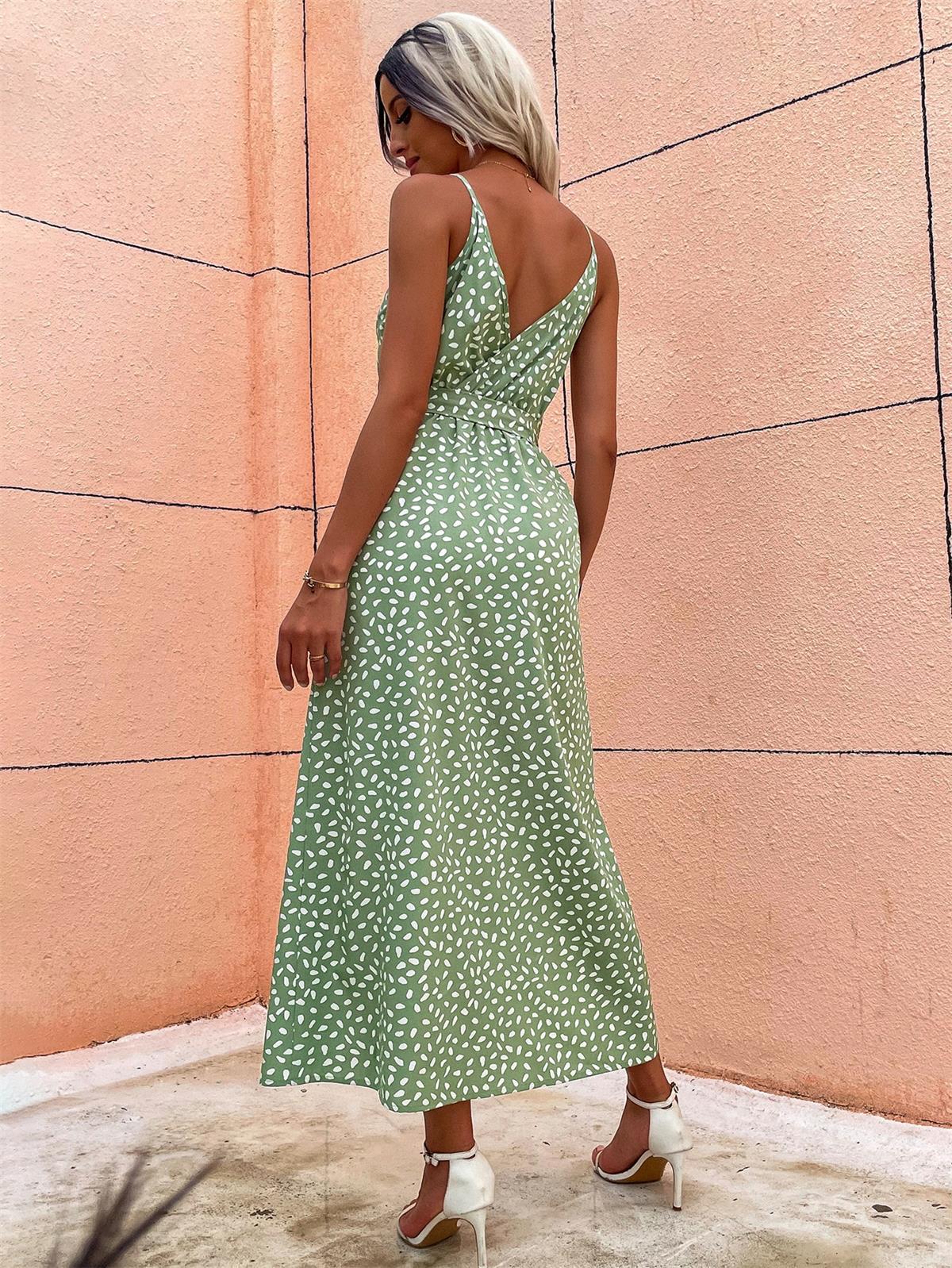Robe d'été longue à fente - Collection 2023