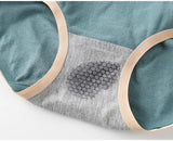 Lot de 3 Culottes Hautes en Coton Sans Coutures