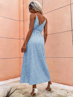 Robe d'été longue à fente - Collection 2023