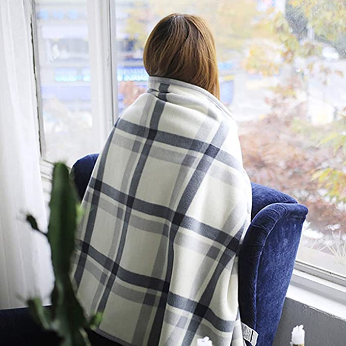 Plaid couverture poncho