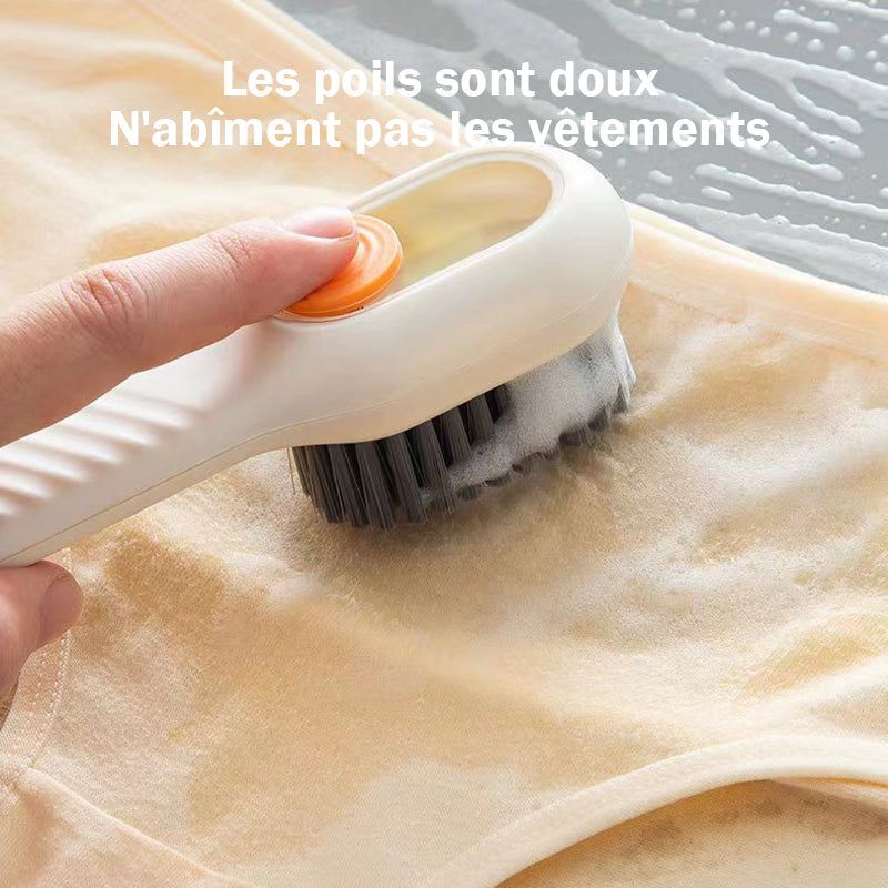 Brosse de nettoyage 2 en 1 multifonctionnelle