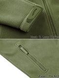 Veste polaire militaire avec Poches Zippées