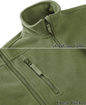 Veste polaire militaire avec Poches Zippées