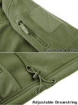 Veste polaire militaire avec Poches Zippées