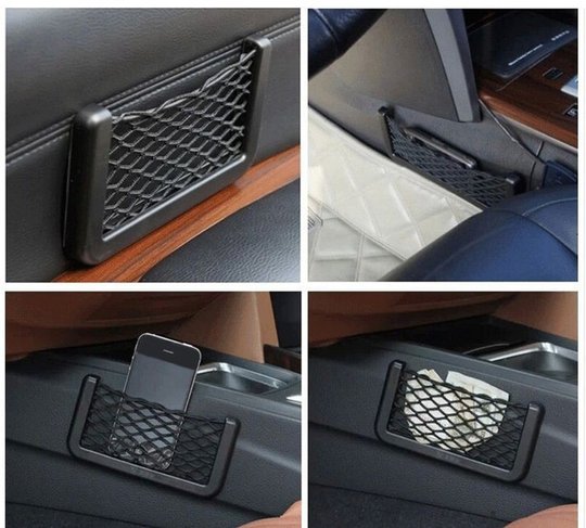 Lot de 2 filets pour voiture