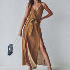 Robe d'été longue à fente - Collection 2023