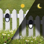 2x Applique murale solaire imperméable